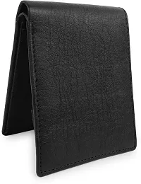 Men Casual Black Artificial Leather Wallet-thumb2