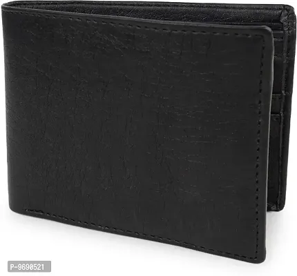 Men Casual Black Artificial Leather Wallet-thumb5