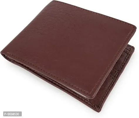 Men Casual brown Artificial Leather Wallet-thumb5