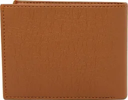 Men Casual TAN Artificial Leather Wallet-thumb4