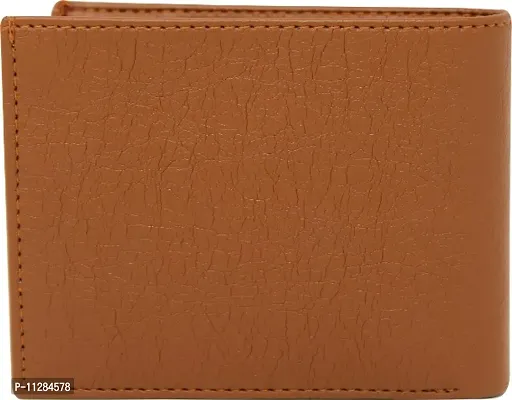 Men Casual TAN Artificial Leather Wallet-thumb5
