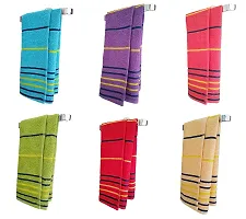 KSC Shop Cotton Hand Towel 550 GSM (Set of 6, Multicolor)-thumb3