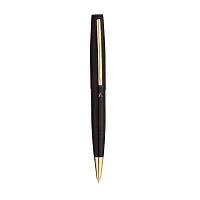 Adalrich Enigma Ball pen | Shining Black Lacquer Finish | Ideal for Gifting | Gold Tone parts | Twist mechanism | Single Pen box | Metal jotter refill-thumb2