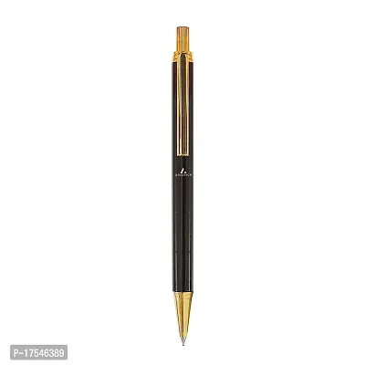 Adalrich SWISS BLACK METAL Ball Pen | Smooth  Easy Writing | Shining Metal Body | Metal Jotter Refill | Gift Box | Tik-tic Mechanism