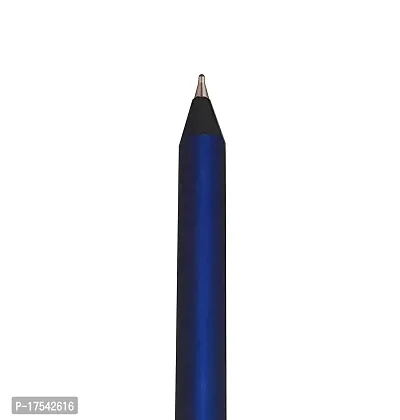 ADALRICH TESLA BLUE Metal Ball Pen | Set of 3 | Good pen for smooth, fine writing | Mat Finish Body with Black Parts | Tik-Tic mechanism | Single Pen Gift box | Jotter refill-thumb3