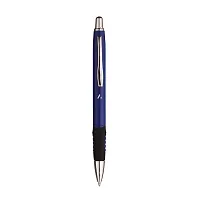 ADALRICH VELOCITY BLUE Metal Ball Pen Set of 3 | Free Metal Key Chain | Good pen for smooth, fine writing | Shining Body with Steel Parts | Tik-tic Mechanism | Single Pen Gift box | Plastic Jotter refill-thumb2