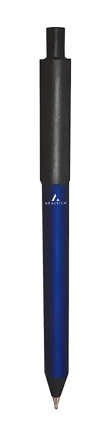 ADALRICH TESLA BLUE Metal Ball Pen | Set of 3 | Good pen for smooth, fine writing | Mat Finish Body with Black Parts | Tik-Tic mechanism | Single Pen Gift box | Jotter refill-thumb1