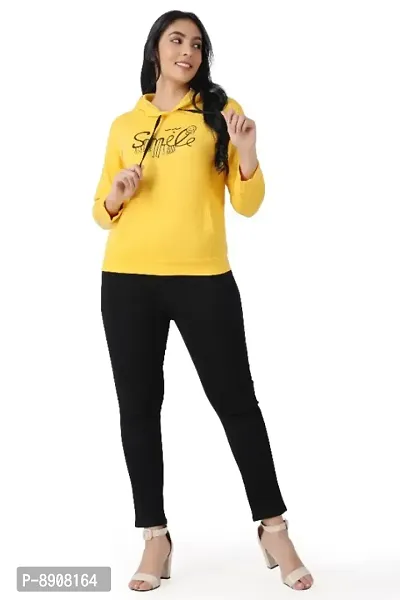 New trending hoodie yellow colour  latest hoodie design-thumb0