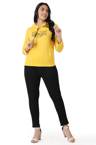 New trending hoodie yellow colour  latest hoodie design