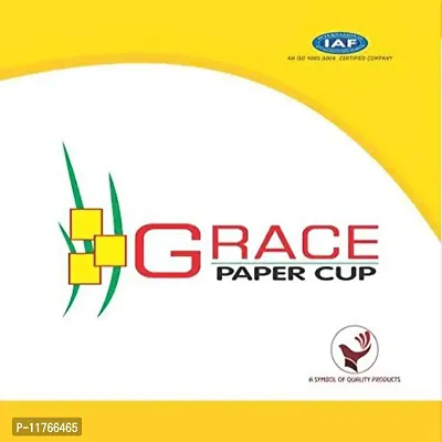 GRACE PAPER GLASS 150 ml (Pack of 100) Assorted Color Gold Quality Paper Cups Disposable for Party, Paper Cups for Hot and Cold Beverages (Pack of 100)-thumb3