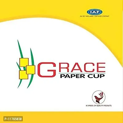 GRACE PAPER GLASS 150 ml Printed Paper Cup, Glass Disposable for Party, Paper Cups for Hot and Cold Beverages-thumb3