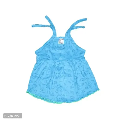 Da Lat Baby Girls Frock Combo Pack of 2 | New Born Baby Dress | Cotton Hoisery | Kids Wear-thumb3