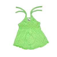 Da Lat Baby Girls Frock Combo Pack of 3 | New Born Baby Dress | Cotton Hoisery | Kids Wear-thumb1