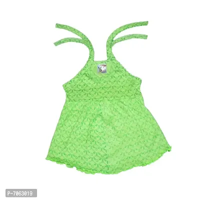 Da Lat Baby Girls Frock Combo Pack of 3 | New Born Baby Dress | Cotton Hoisery | Kids Wear-thumb2