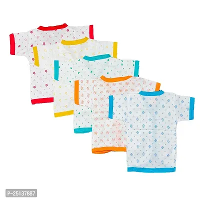 Peerless Baby Dress Combo Pack of 5/ Suitable for Newborn baby Boy  Girl Cotton-thumb2