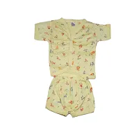 Peerless Newborn Baby Dress Combo Pack of 3 Pure Cotton Clothing set-thumb1