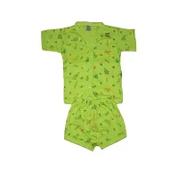 Peerless Newborn Baby Dress Combo Pack of 5 Pure Cotton Clothing set-thumb2