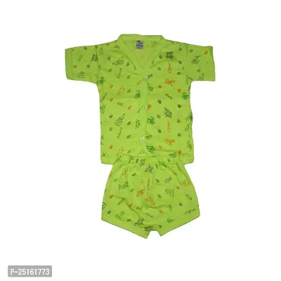 Peerless Newborn Baby Dress Combo Pack of 5 Pure Cotton Clothing set-thumb3