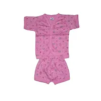Peerless Newborn Baby Dress Combo Pack of 5 Pure Cotton Clothing set-thumb4
