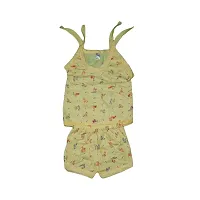 Peerless Newborn Baby Dress Combo Pack of 3 Pure Cotton Clothing set-thumb1