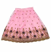 Kids Lehenga Choli Duptta Set-thumb2