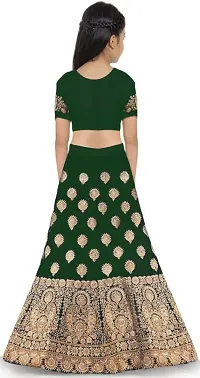 Kids Lehenga Choli Duptta Set-thumb1