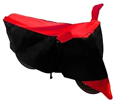 GUBBINS Two Wheeler Bike Cover Compatible with Bajaj Pulsar 150 Water Resistant UV Protection Cover (Red)-thumb1