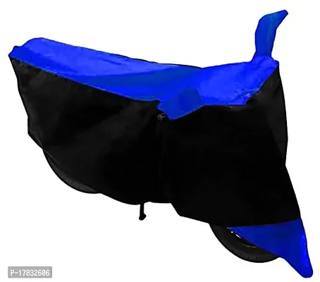 GUBBINS Two Wheeler Bike Cover Compatible with Royal Enfield Bullet 500 Water Resistant UV Protection Cover (Blue)-thumb2