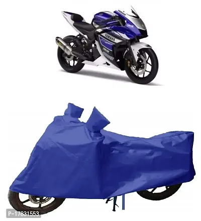 GUBBINS Presents Water Resistant Heatproof Cover Made for Yamaha YZF R25 Dustproof Cover (Royal Blue)-thumb0