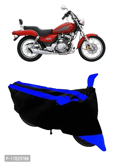 GUBBINS Semi Waterproof Motorcycle Cover Compatible with Yamaha Enticer All Weather Dustproof Cover (Blue)