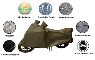 GUBBINS Presents Water Resistant Heatproof Cover Made for BSA Motors Diva Dustproof Cover (Olive Green)-thumb1