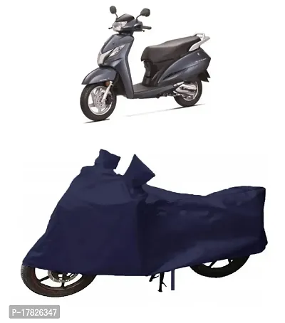 GUBBINS Presents Water Resistant Heatproof Cover Made for Honda Activa 125 Dustproof Cover (Navy Blue)