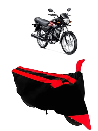 GUBBINS Semi Waterproof Motorcycle Cover Compatible with Honda CD 110 Dream All Weather Dustproof Cover