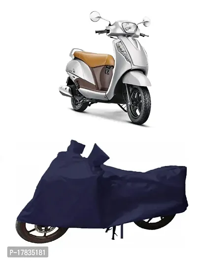 GUBBINS Presents Water Resistant Heatproof Cover Made for Suzuki Access SE Dustproof Cover (Navy Blue)