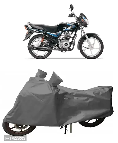 GUBBINS Presents Water Resistant Heatproof Cover Made for Bajaj CT 100 Dustproof Cover (Grey)