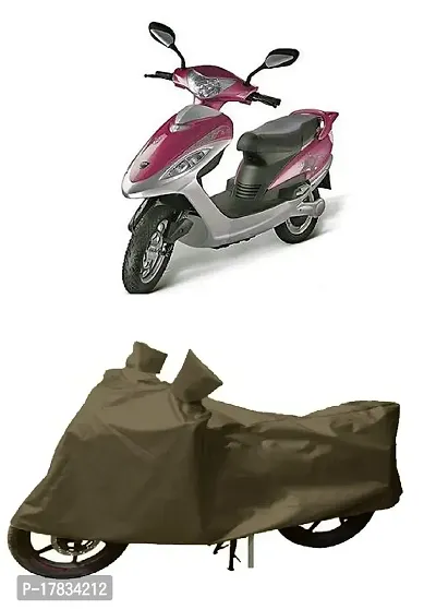 GUBBINS Presents Water Resistant Heatproof Cover Made for BSA Motors Diva Dustproof Cover (Olive Green)-thumb0