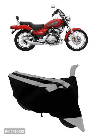 GUBBINS Semi Waterproof Motorcycle Cover Compatible with Yamaha Enticer All Weather Dustproof Cover (Grey)