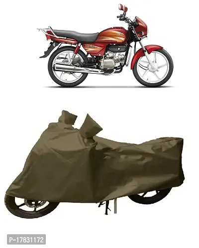 GUBBINS Presents Water Resistant Heatproof Cover Made for Hero Splendor Pro Dustproof Cover (Olive Green)