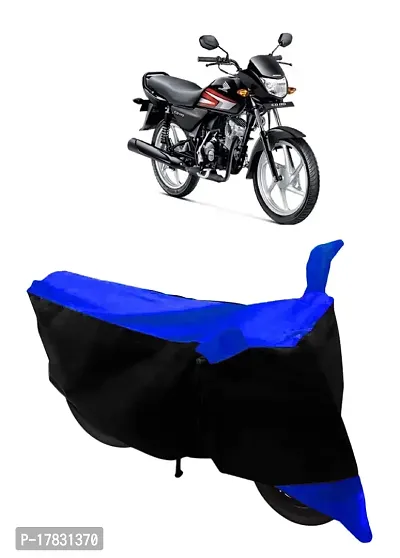 GUBBINS Two Wheeler Bike Cover Compatible with Honda CD 110 Dream Water Resistant UV Protection Cover (Blue)