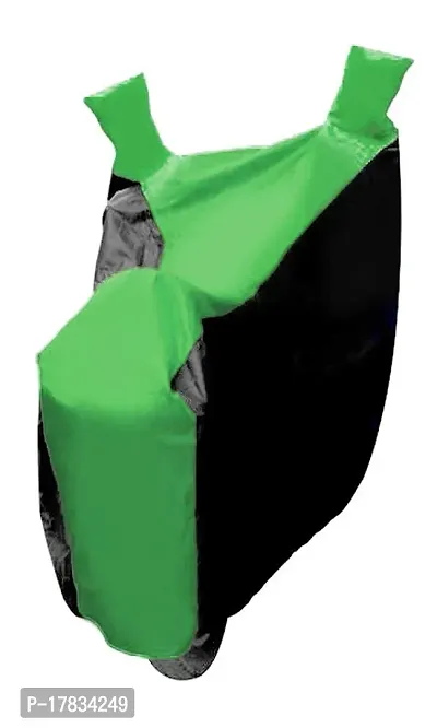 GUBBINS Two Wheeler Bike Cover Compatible with Bajaj Platina Water Resistant UV Protection Cover (Green)-thumb4