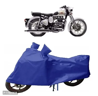 GUBBINS Presents Water Resistant Heatproof Cover Made for Royal Enfield Classic 350 Dustproof Cover (Royal Blue)