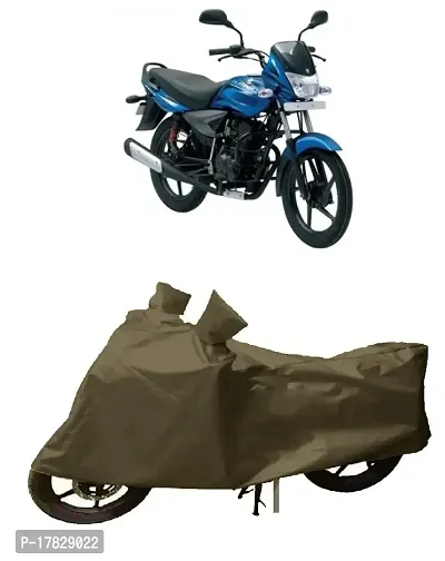 GUBBINS Presents Water Resistant Heatproof Cover Made for Bajaj Platina 100 DTS-i Dustproof Cover (Olive Green)