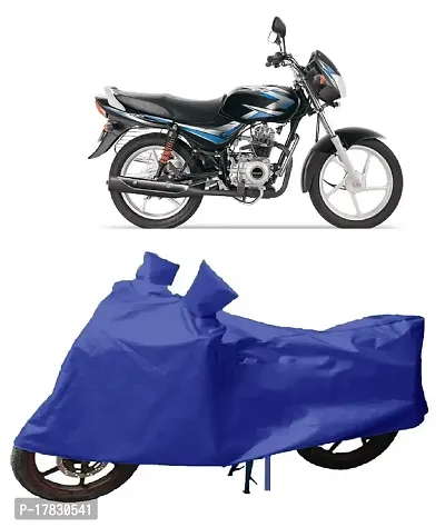 GUBBINS Presents Water Resistant Heatproof Cover Made for Bajaj CT 100 Dustproof Cover (Royal Blue)