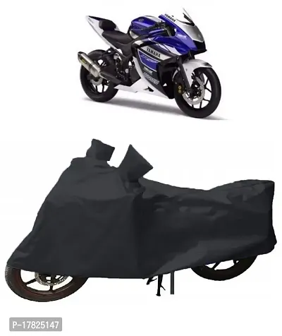 GUBBINS Presents Water Resistant Heatproof Cover Made for Yamaha YZF R25 Dustproof Cover (Black)