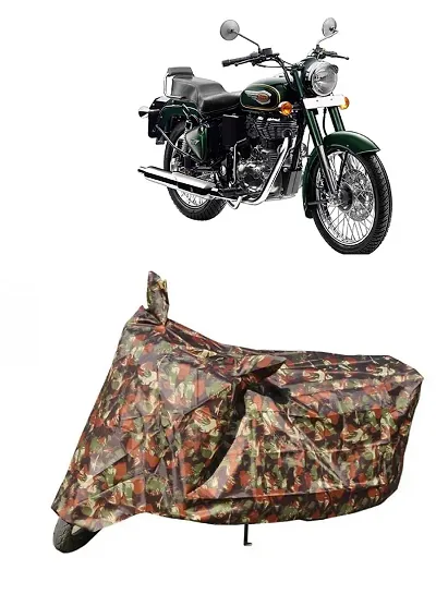 GUBBINS Presents Water Resistant Heatproof Cover Made for Royal Enfield Bullet 500 Dustproof Cover