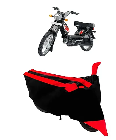 GUBBINS Semi Waterproof Motorcycle Cover Compatible with TVS Heavy Duty Super XL All Weather Dustproof Cover