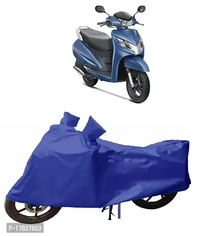 GUBBINS Presents Water Resistant Heatproof Cover Made for Honda Activa Dustproof Cover (Royal Blue)