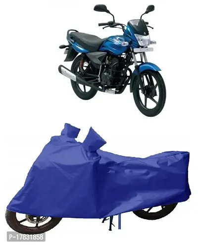 GUBBINS Presents Water Resistant Heatproof Cover Made for Bajaj Platina 100 DTS-i Dustproof Cover (Royal Blue)