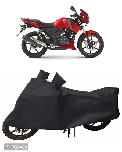 GUBBINS Presents Water Resistant Heatproof Cover Made for TVS Apache RTR 160 Dustproof Cover (Black)