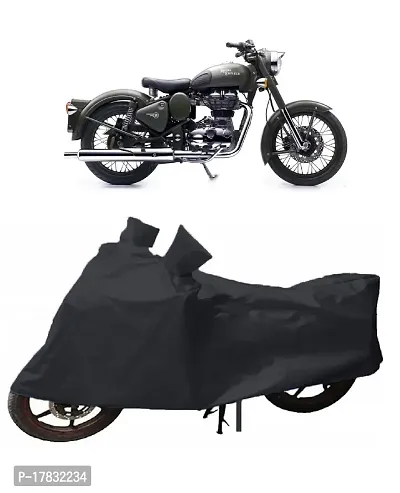 GUBBINS Presents Water Resistant Heatproof Cover Made for Royal Enfield Battle Dustproof Cover (Black)